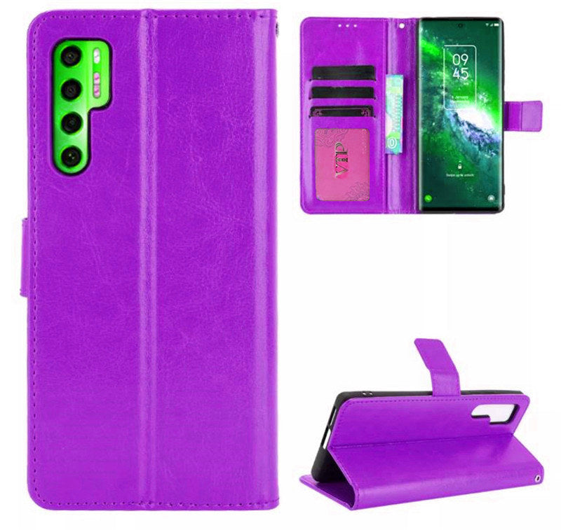 Étui portefeuille Folio en cuir pour TCL 20 Pro 5G Étui portefeuille Folio en cuir pour TCL 20 Pro 5G